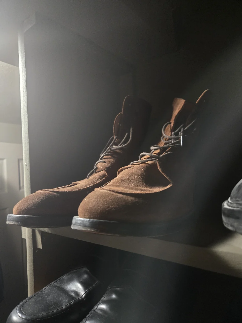 Suede Luxury Elia Maurizi Brown Desert Boot Made In Italy Original Price $495 - Picture 2 of 10